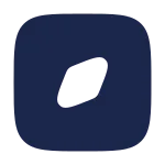 Compass Square SVG Icon